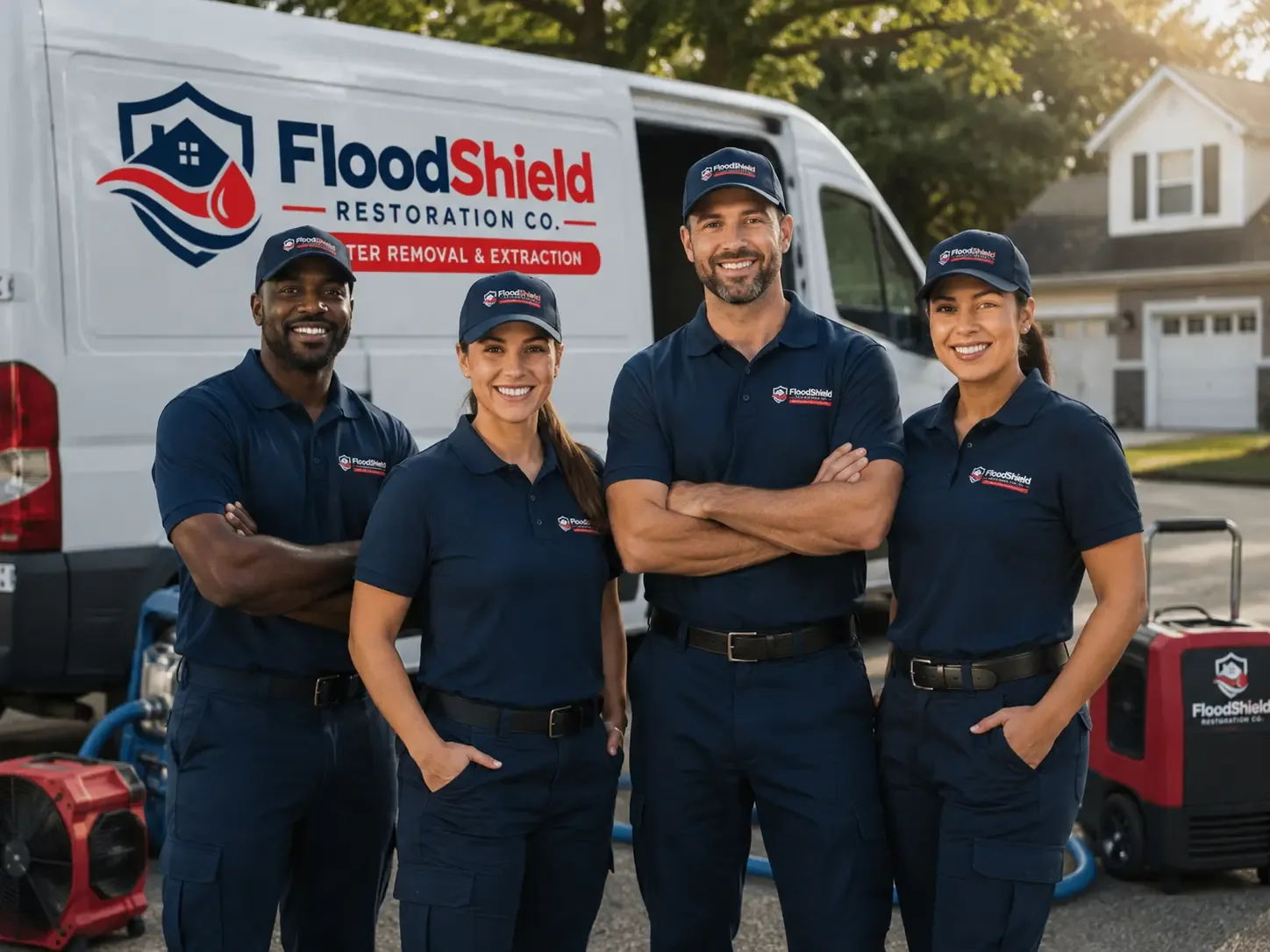 Flood Damage Restoration company in Fluvanna, TX